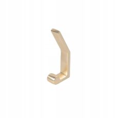 WIESZAK MEBLOWY na ubrania na ścianę ŚCIENNY PEROLA szczotkowane złoto