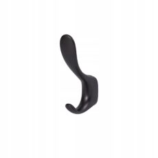 WIESZAK MEBLOWY na ubrania na ścianę ŚCIENNY ROMA czarny mat