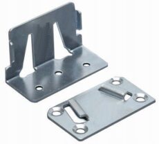 KOMPLET ZACZEP DO ŁÓŻKA ŚRODKOWY MOCOWANIE BELKI ŚRODKOWEJ ZŁĄCZE ŁÓŻKOWE