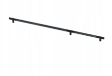 UCHWYT MEBLOWY CZARNY DO MEBLI UCHWYT DO SZAFKI SZAFY 1160/1200 MM 1,2M