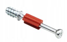 TRZPIEŃ MIMOŚRODU 100 sztuk 34 mm z nakładką CZERWONE