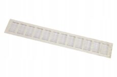 KRATKA WENTYLACYJNA INOX 60x480 do elewacji mebli kuchennych drzwi