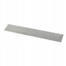 KRATKA WENTYLACYJNA INOX 80x480do elewacji mebli kuchennych drzwi AKS