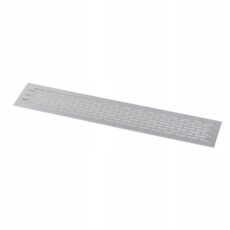 KRATKA WENTYLACYJNA aluminium 80x480do elewacji mebli kuchennych drzwi AKS