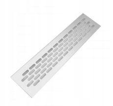 Kratka wentylacyjna meblowa 60X480MM aluminium pod lodówkę do mebli AKS