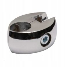 ZŁĄCZE POJEDYNCZE DO SZKŁA PŁYTY RURA 25mm z wkładkami AKS