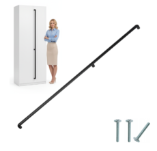 UCHWYT MEBLOWY CZARNY MEBLI SZAFY 1,8M 180CM 1800MM NOWOCZESNY BOMO AKS