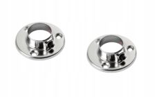 2x Rozeta Uchwyt Wspornik Mocowanie Rury Fi-25mm