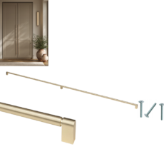 UCHWYT MEBLOWY ZŁOTY MEBLI SZAFY 1205MM 1,2M LOFT NOWOCZESNY TIMELESS AKS