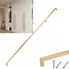 UCHWYT MEBLOWY ZŁOTY BASE DO MEBLI UCHWYT SZAFY GARDEROBY 1200mm 120cm AKS