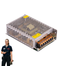 Zasilacz DO taśm LED cctv 12V 100W 8,3A IP20 AKS