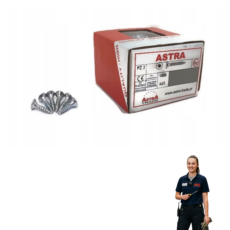 ASTRA WKRĘTY MEBLOWE DO DREWNA 4,0X16 1000 SZTUK
