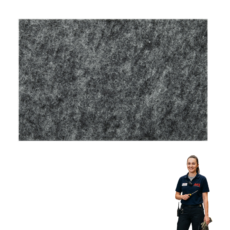 Podkładka filcowa samoprzylepna szara do cięcia 90x140mm