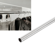 DRĄŻEK RELINGOWY CHROM 100CM fi 16mm reling kuchenny rura